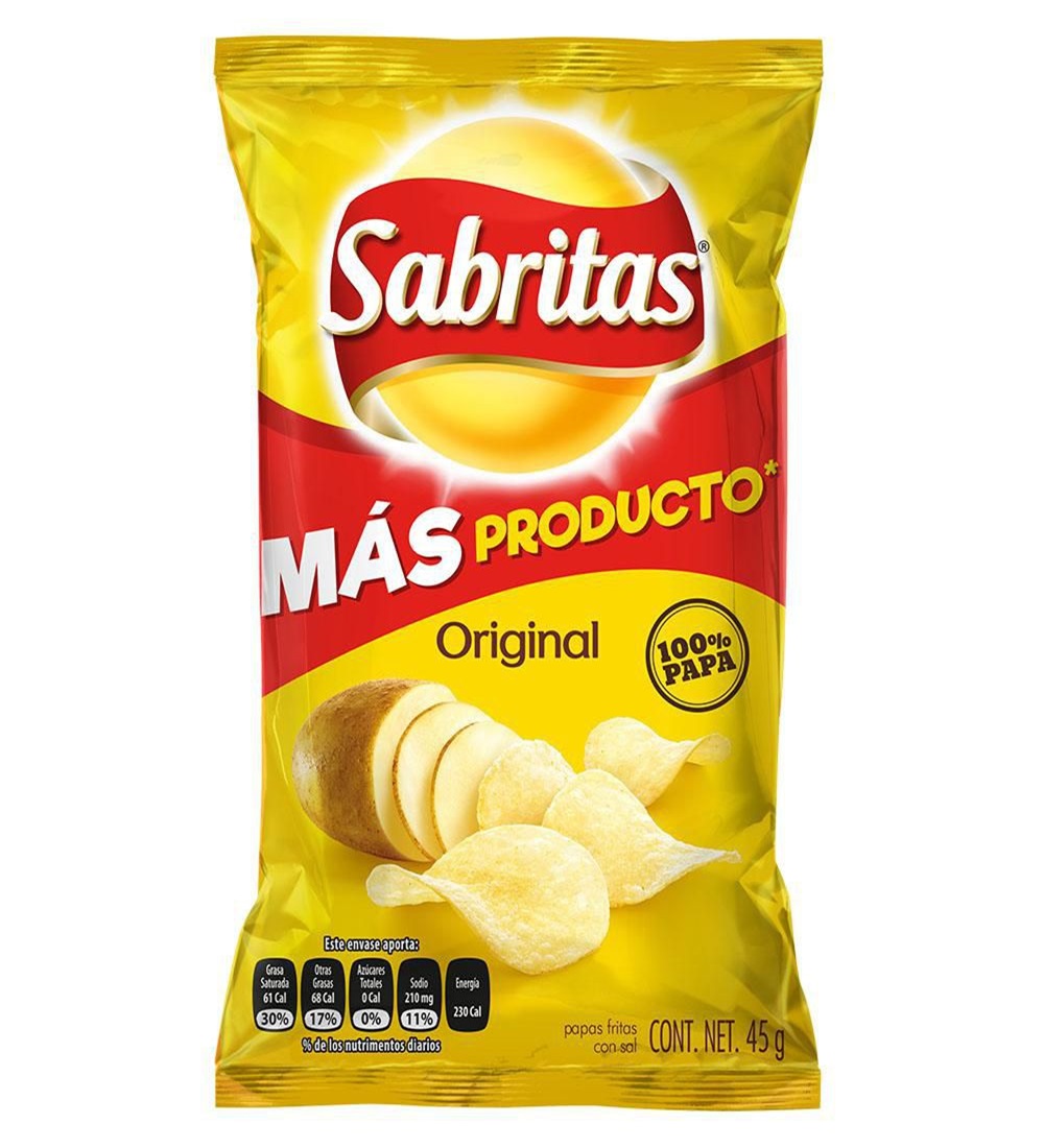Sal 45 gr Papas Sabr...