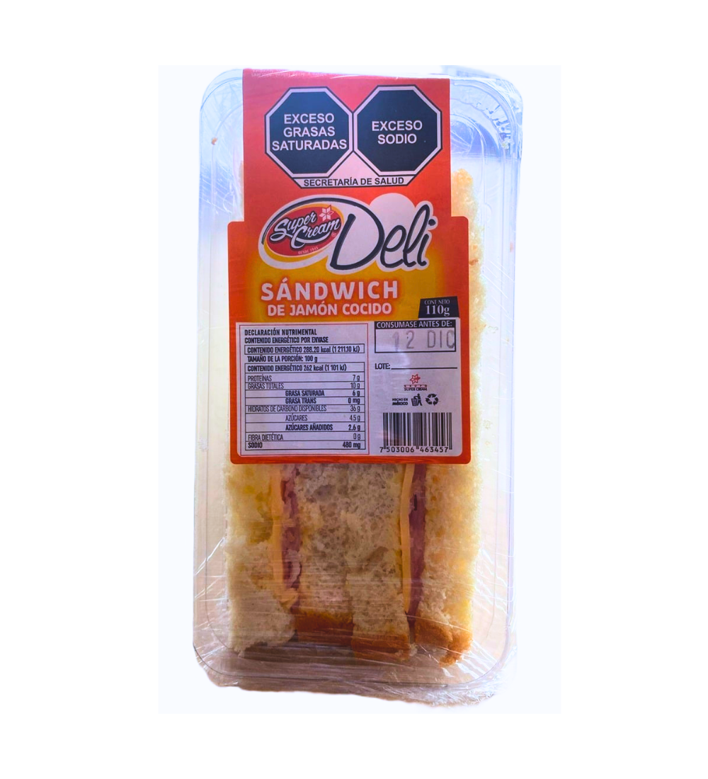 Sandwich 110 gr Especial Sencillo