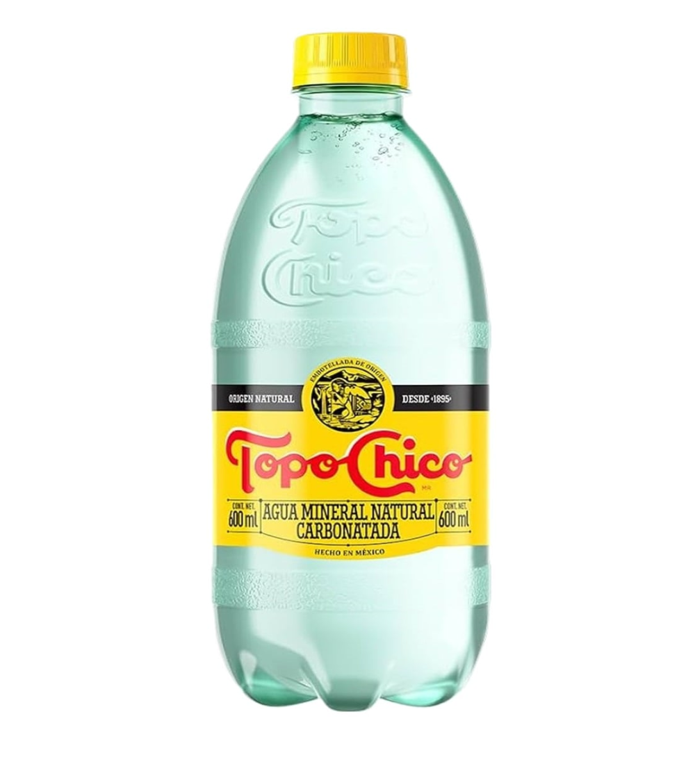 Topo Chico 600 ml Agua Mineral 